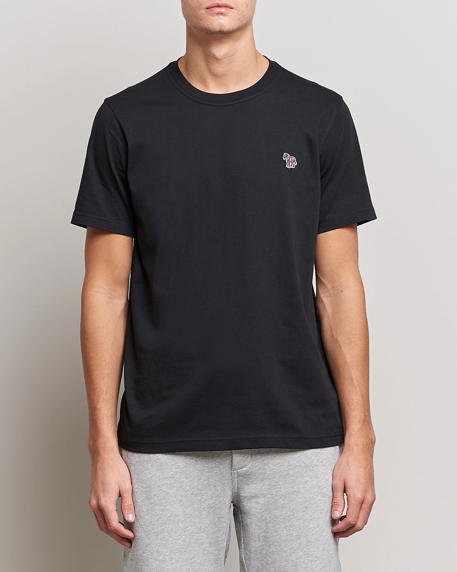 Mies | PS Paul Smith | PS Paul Smith | Classic Organic Cotton Zebra T-Shirt Black