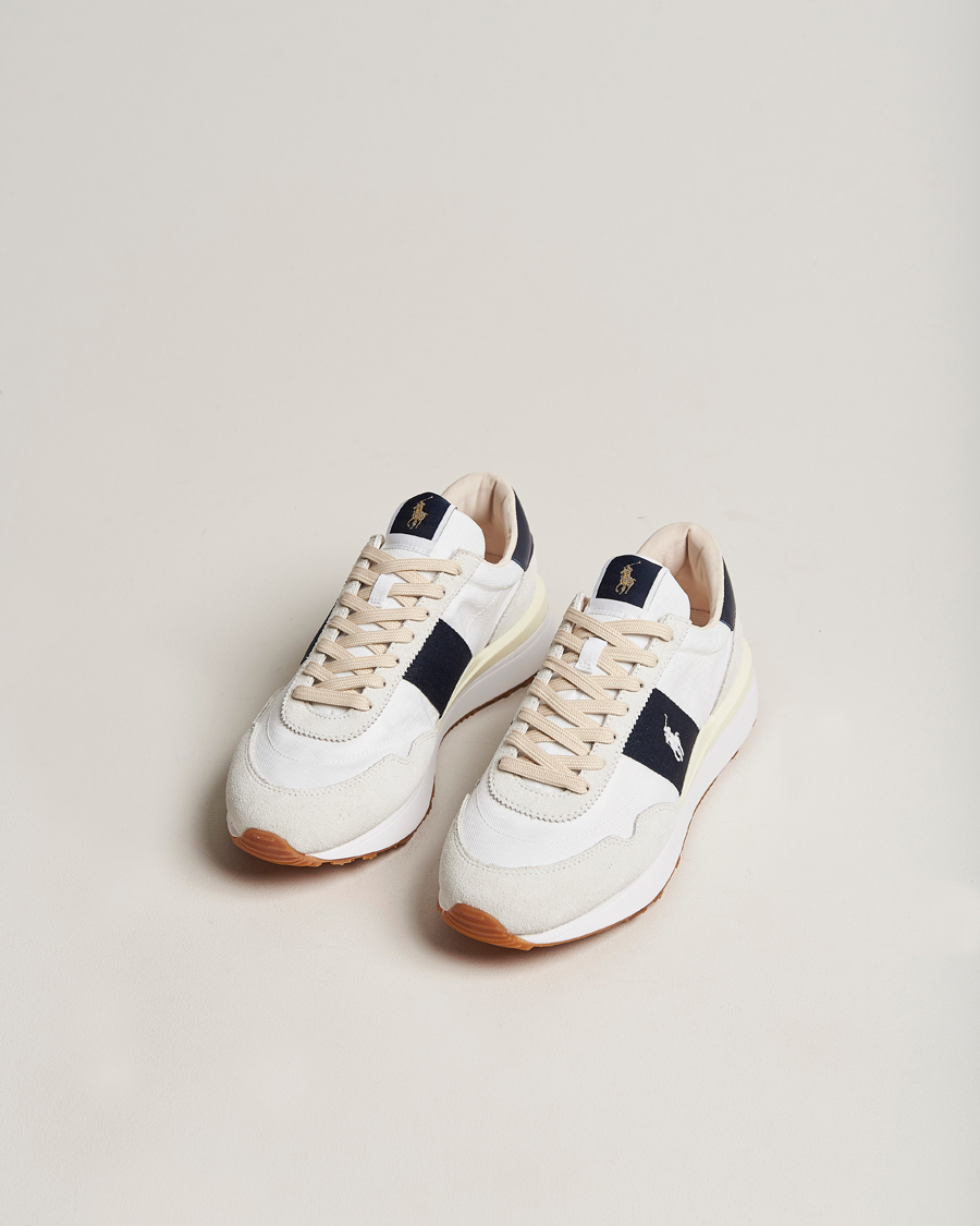 Mies |  | Polo Ralph Lauren | Train 89 Running Sneaker White/Hunter Navy