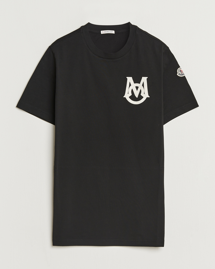 Mies | T-paidat | Moncler | Embossed Logo T-Shirt Black