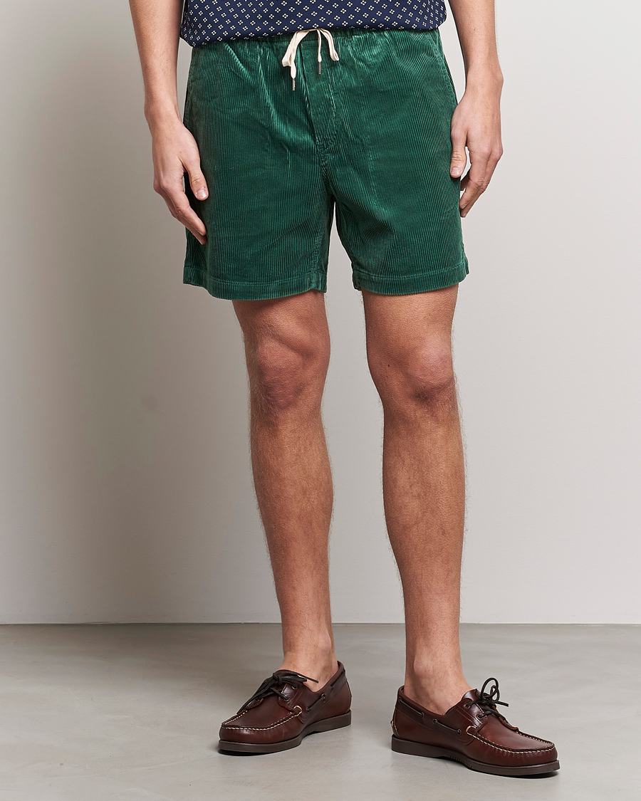 Mies |  | Polo Ralph Lauren | Prepster Corduroy Drawstring Shorts Washed Forest