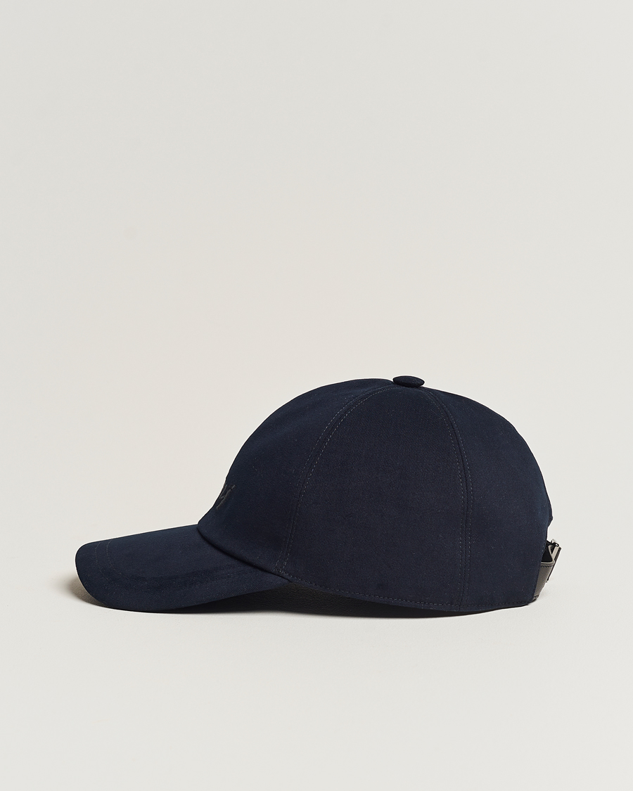 Mies | Brioni Soft Wool Baseball Cap Navy | Brioni | Soft Wool Baseball Cap Navy