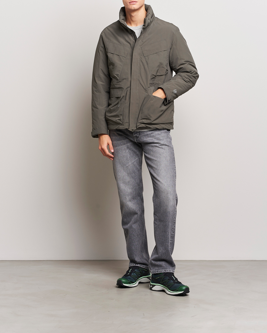 Mies | Takit | C.P. Company | Micro M Re-Cycled Padded Field Jacket Olive