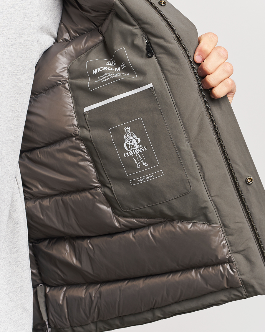 Mies | Takit | C.P. Company | Micro M Re-Cycled Padded Field Jacket Olive