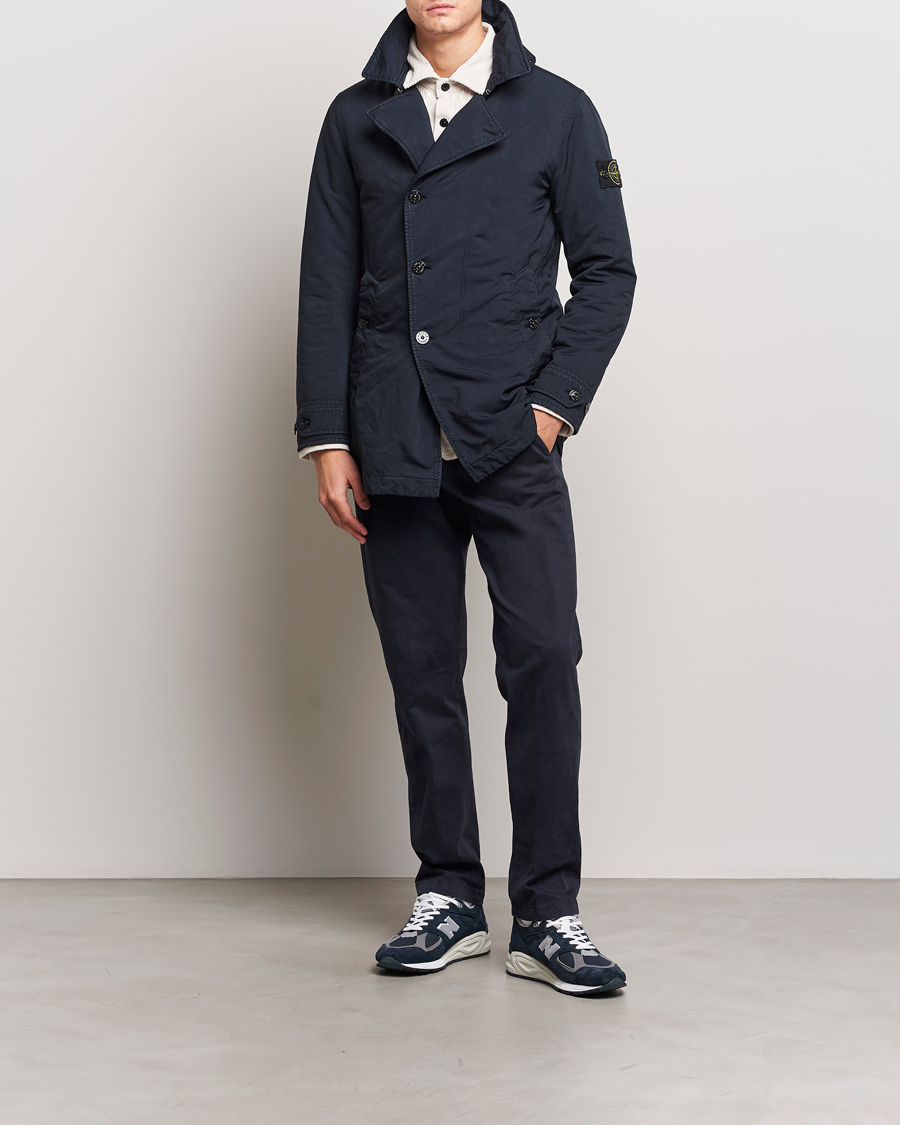 Mies | Takit | Stone Island | David-TC Coat Navy Blue
