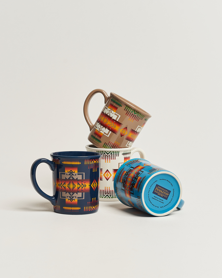 Mies | Lifestyle | Pendleton | Ceramic Mug Set 4-Pack Chief Joseph Mix