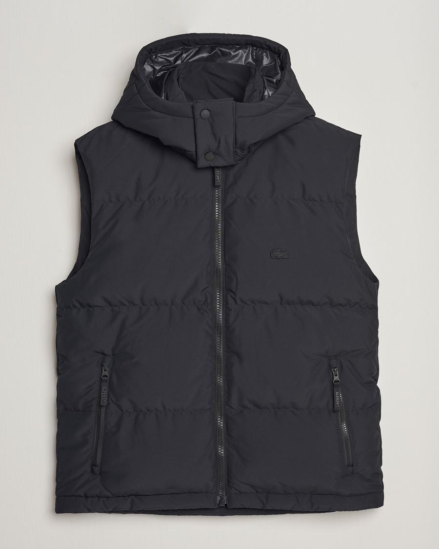 Mies | Takit | Lacoste | Puffer Down Vest Black