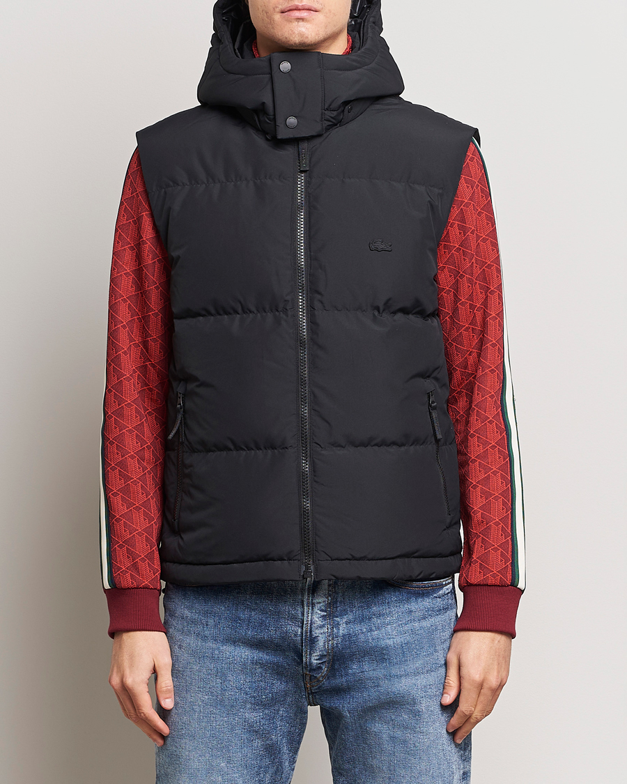Mies | Takit | Lacoste | Puffer Down Vest Black