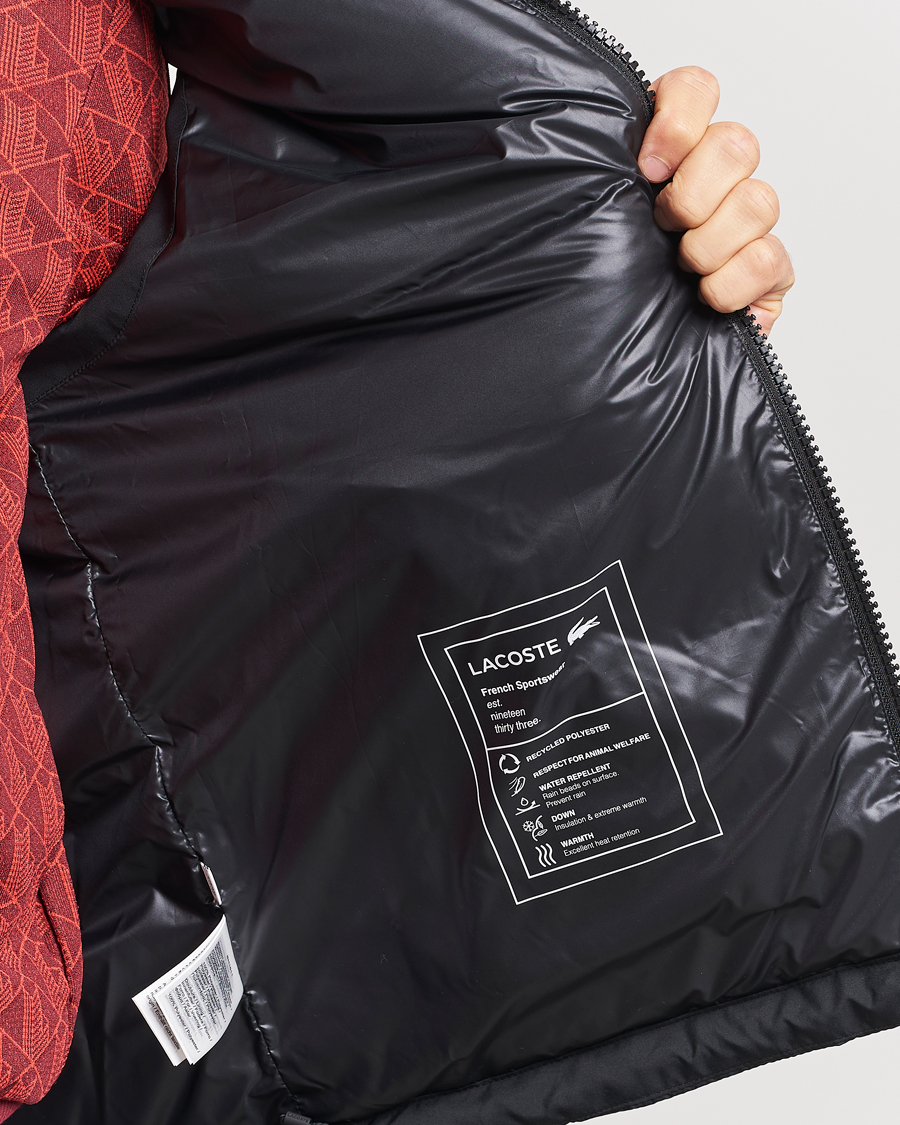 Mies | Takit | Lacoste | Puffer Down Vest Black