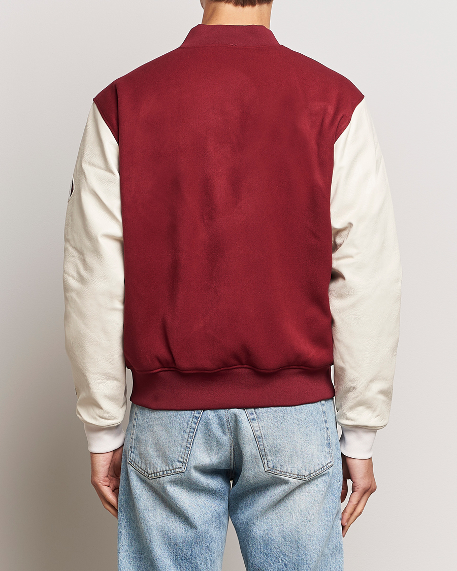 Mies | Takit | Champion | Archive Varsity Bomber Jacket Cabernet