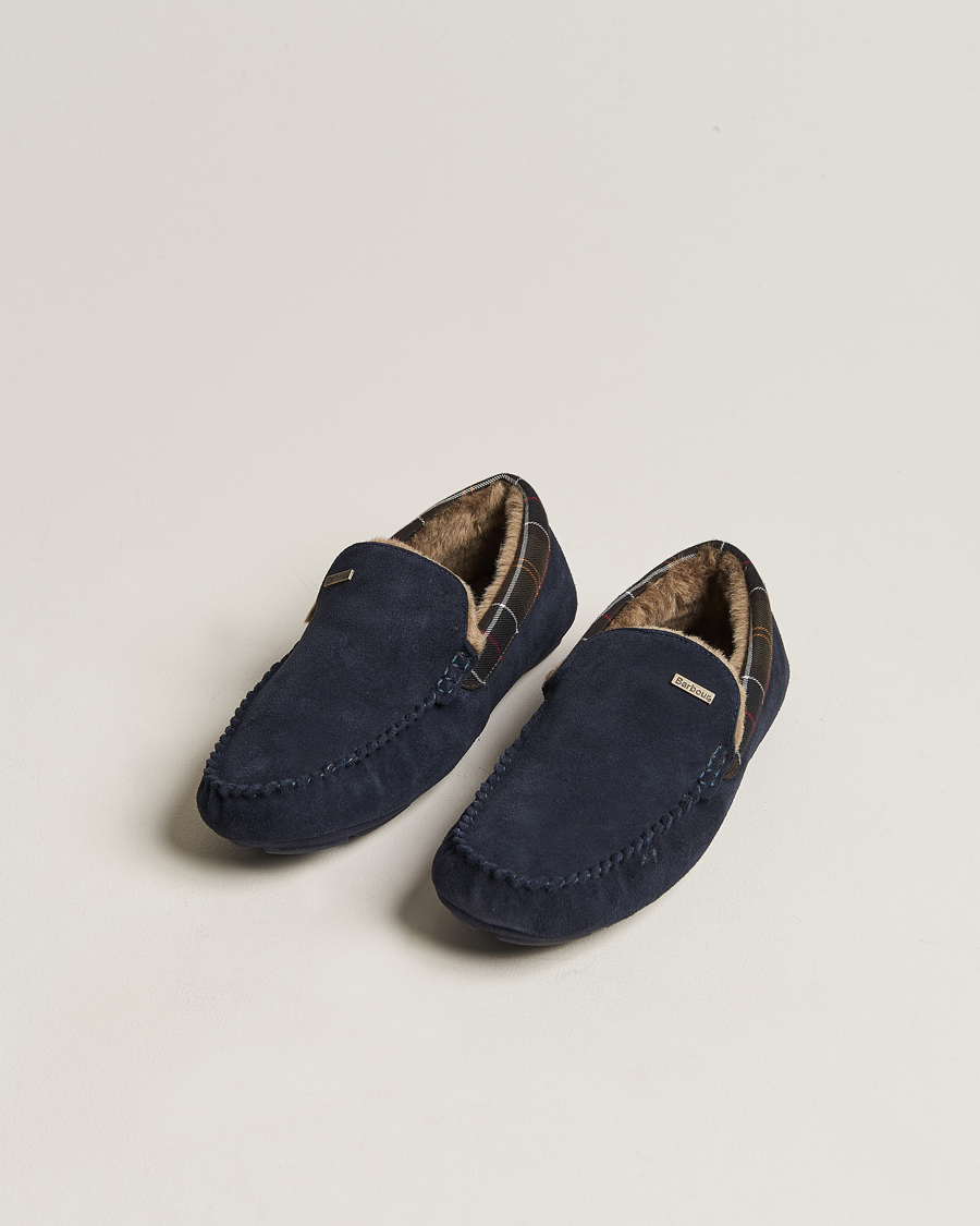 Mies |  | Barbour Lifestyle | Monty Indoor Car Shoe Navy Suede