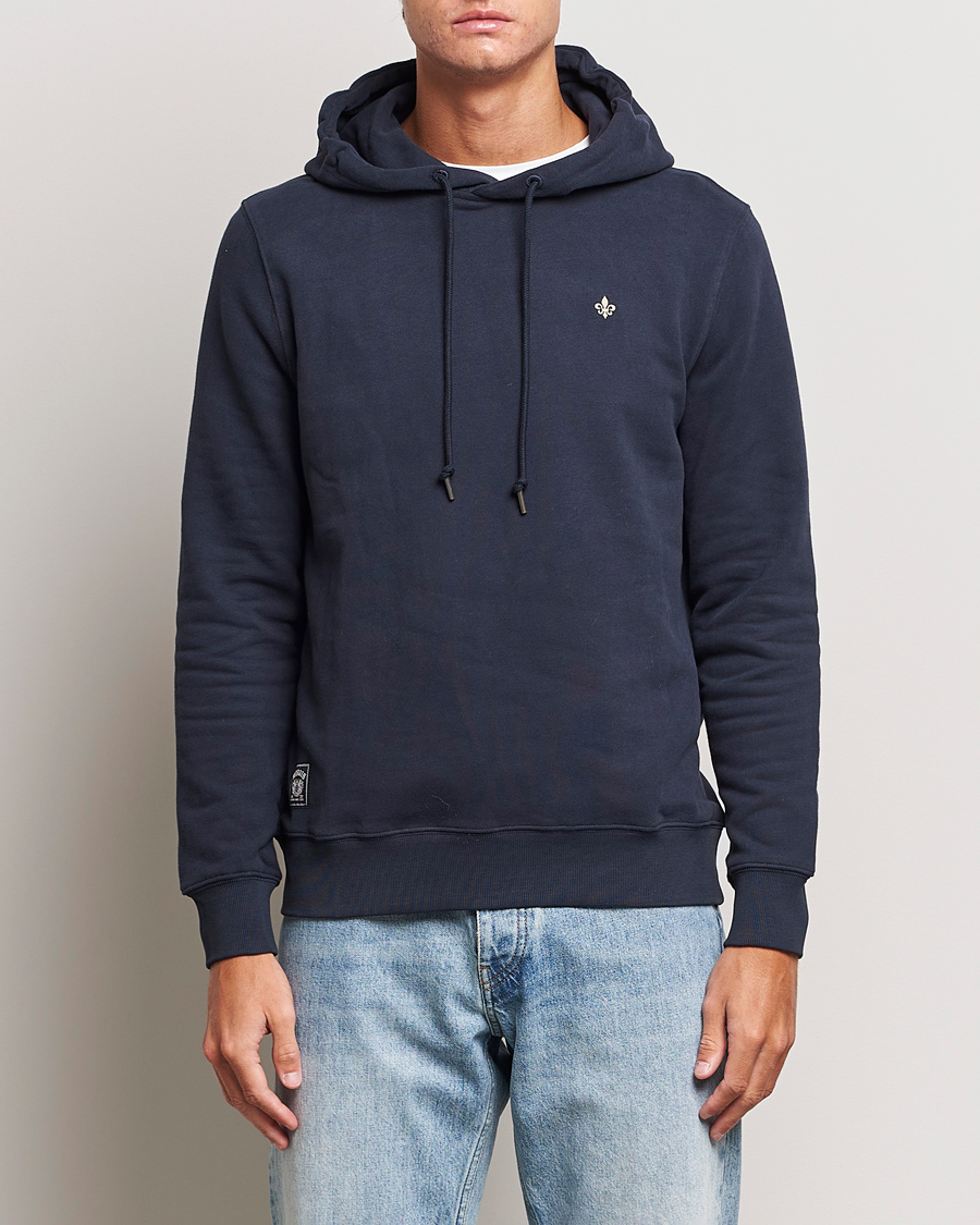 Mies |  | Morris | Brandon Lily Hoodie Old Blue