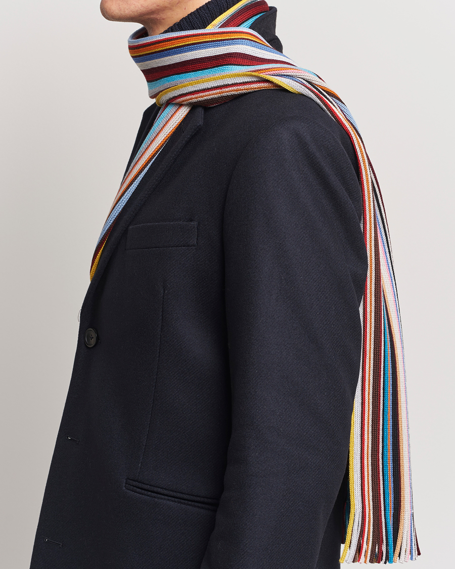 Mies |  | Paul Smith | Merino Wool Signature Scarf Multi