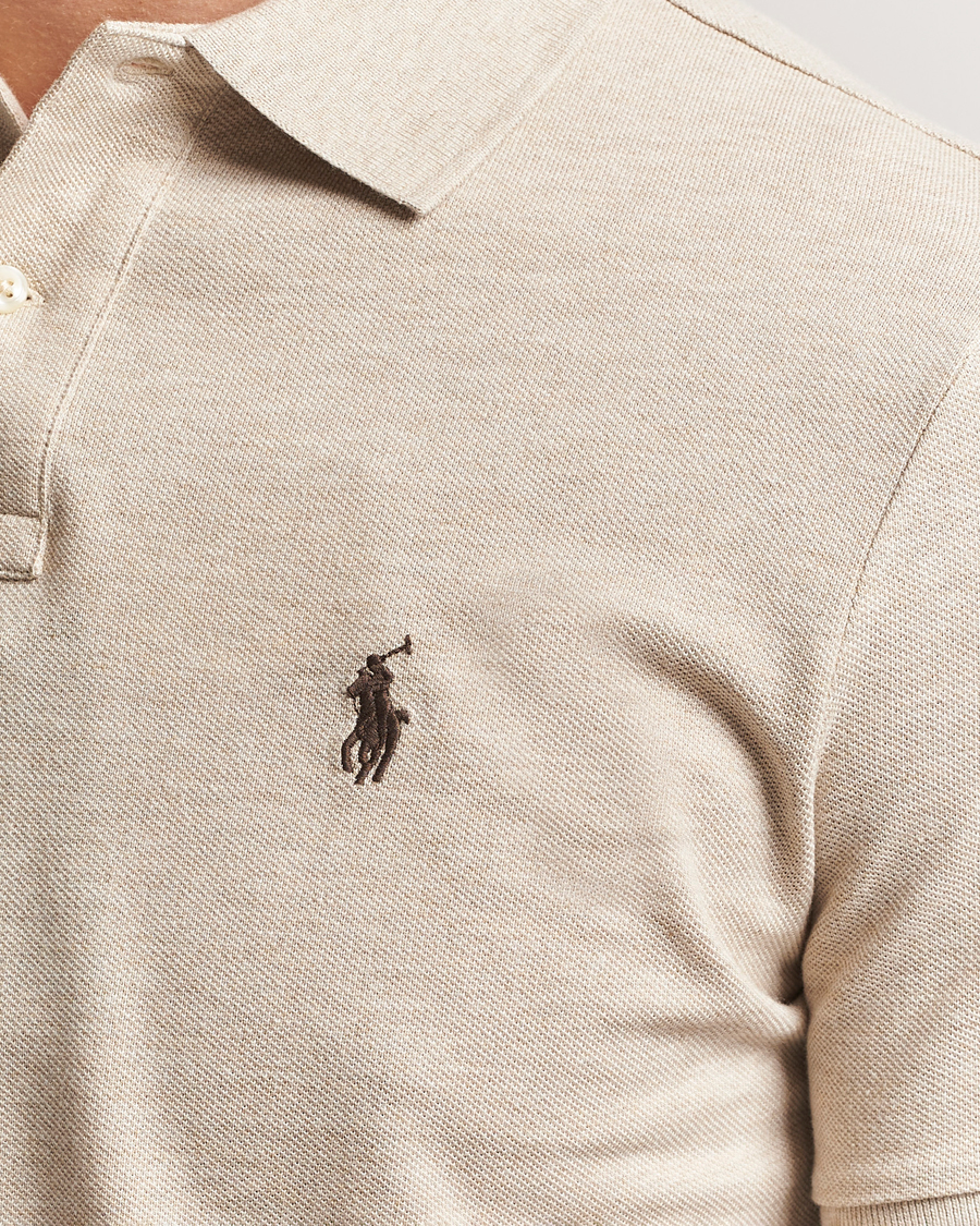 Mies | Pikeet | Polo Ralph Lauren | Custom Slim Fit Polo Expedition Dune Heather