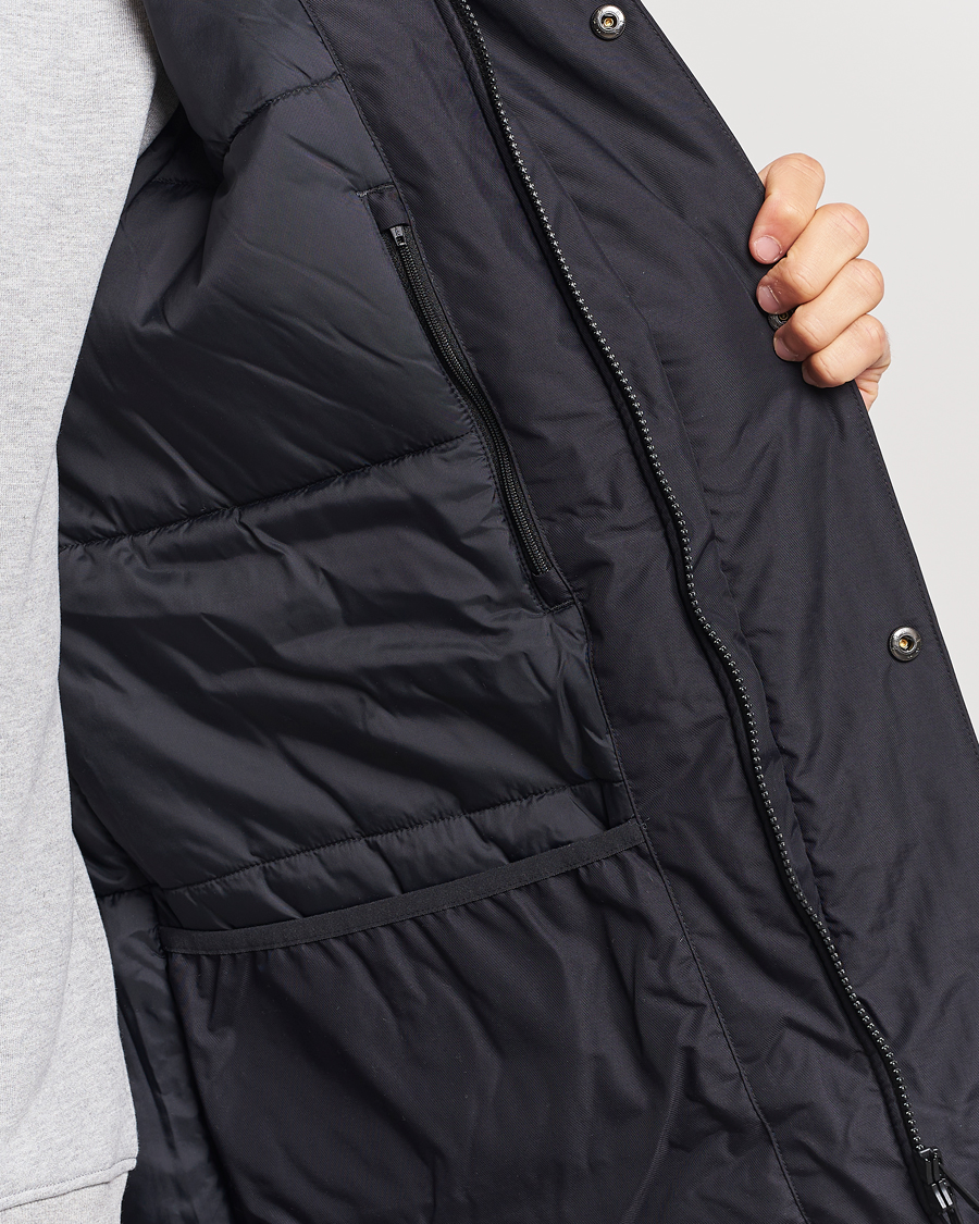 Mies | Takit | Fred Perry | Padded Zip Through Parka Black