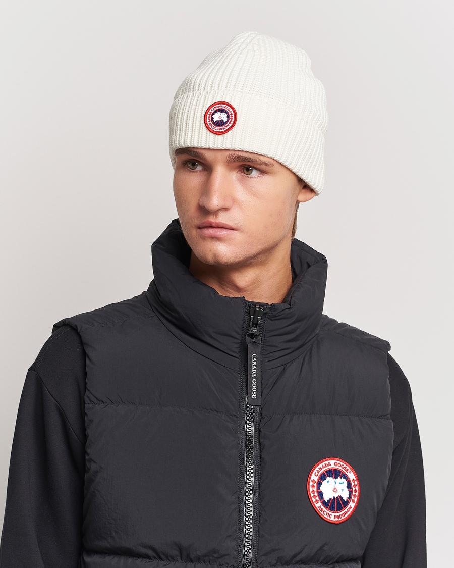 Mies | Canada Goose Arctic Disc Rib Toque Cottongrass | Canada Goose | Arctic Disc Rib Toque Cottongrass
