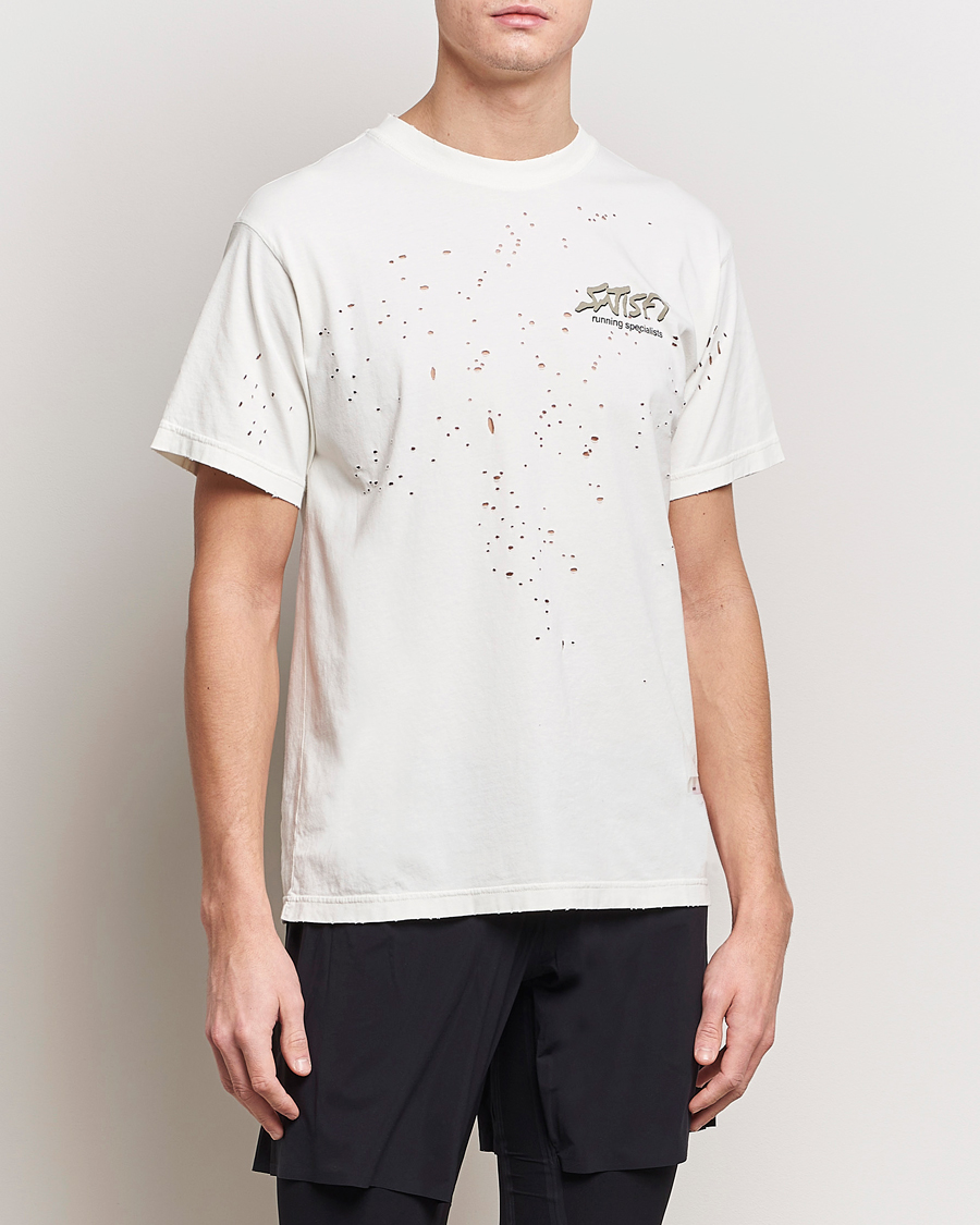 Mies | Satisfy | Satisfy | MothTech T-Shirt Off White