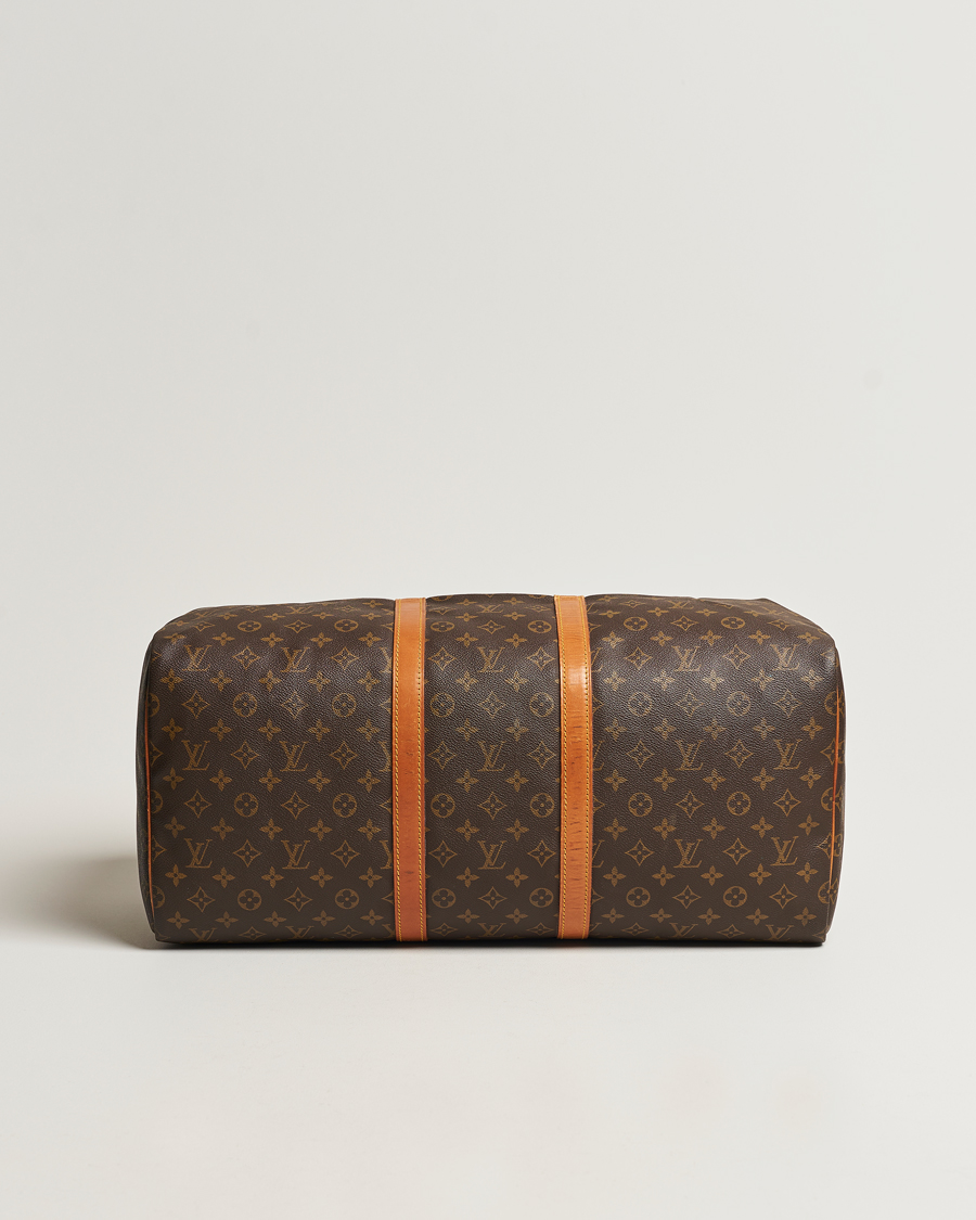 Mies | Louis Vuitton Pre-Owned Keepall 55 Bag Monogram | Louis Vuitton Pre-Owned | Keepall 55 Bag Monogram