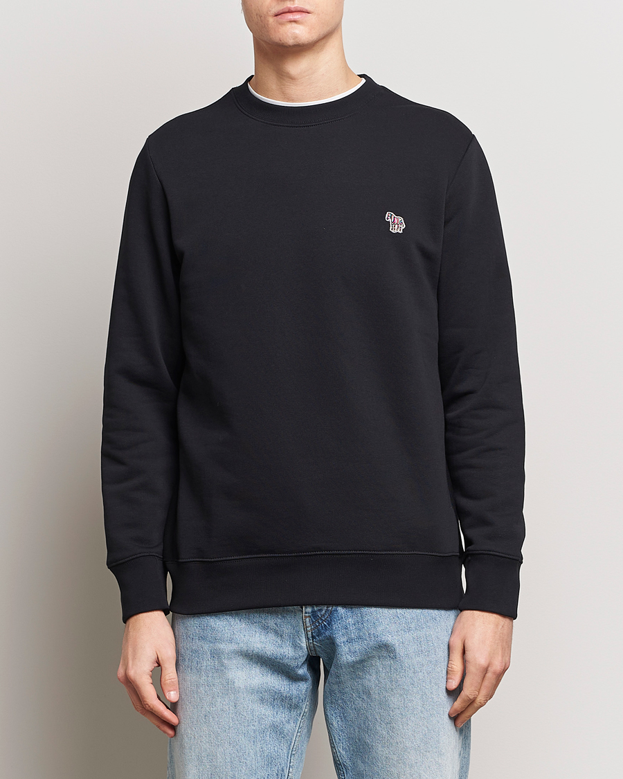Mies |  | PS Paul Smith | Zebra Organic Cotton Sweatshirt Black