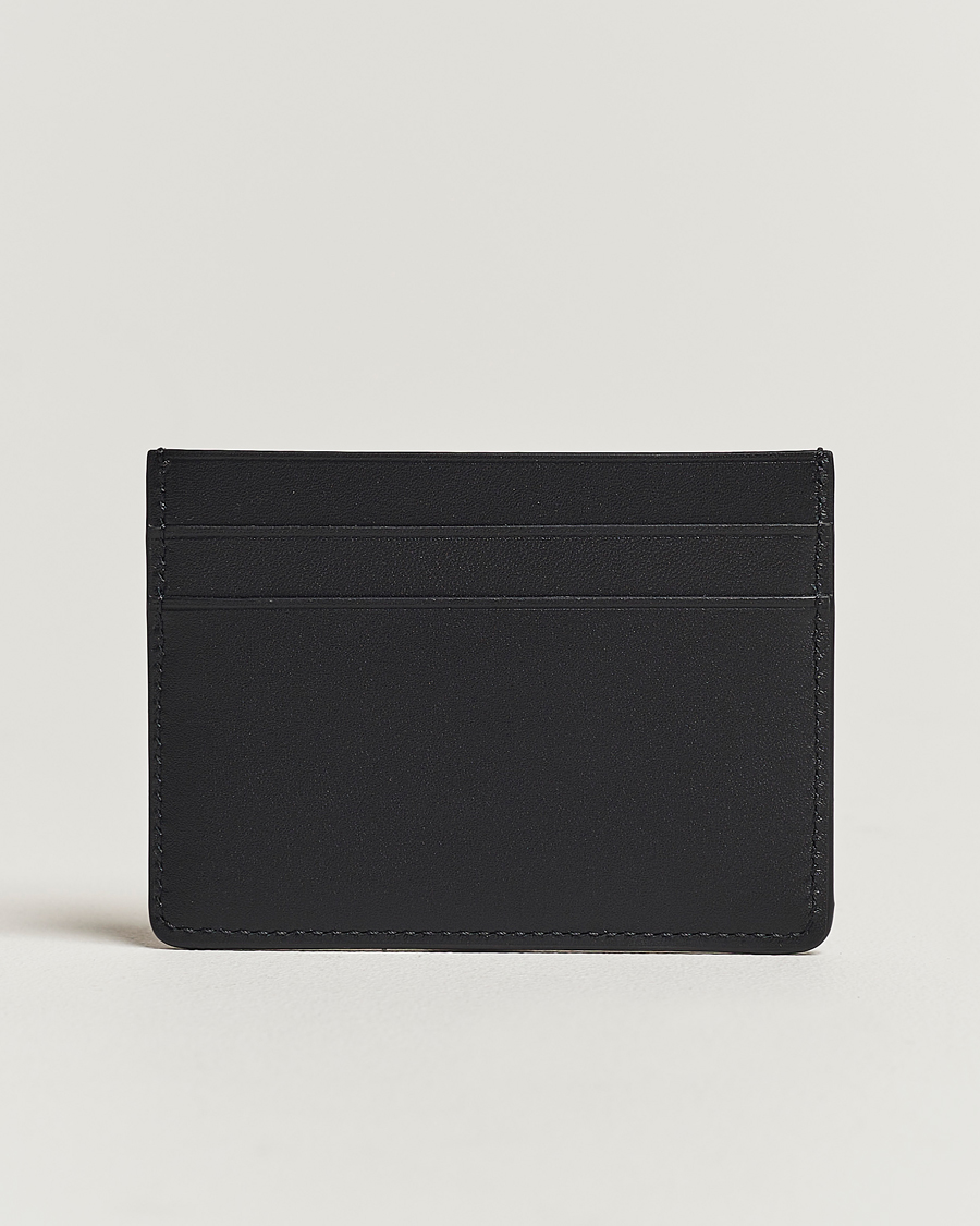 Mies | Jil Sander | Jil Sander | Soft Calf Leather Card Holder Black