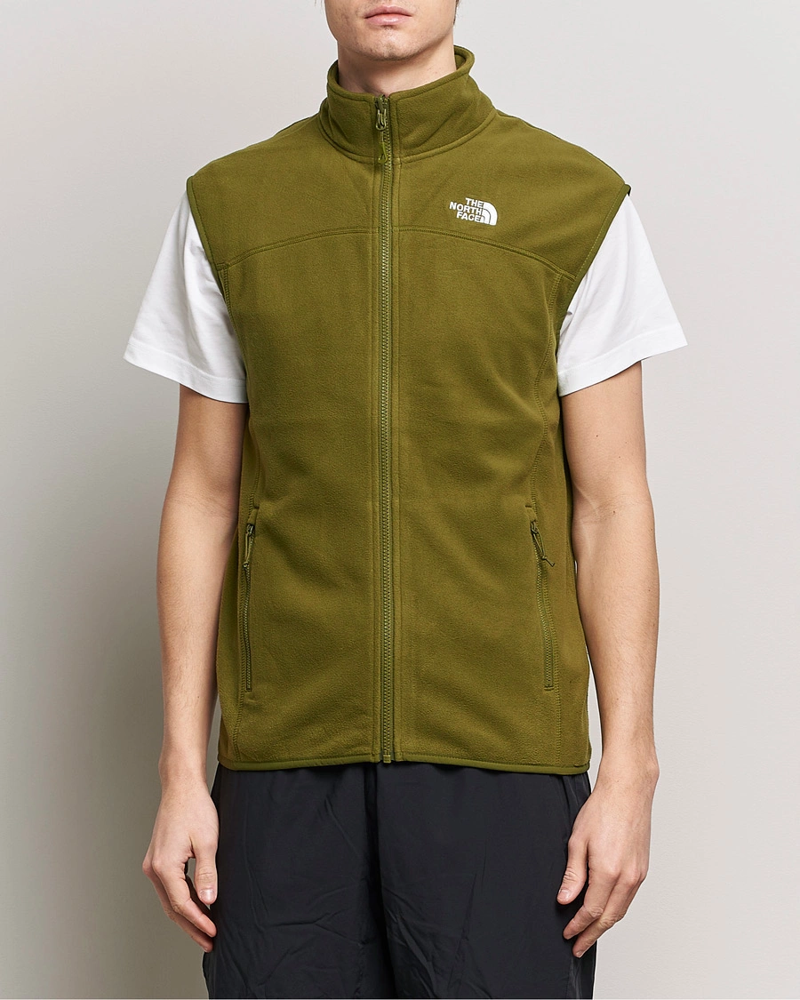 Mies |  | The North Face | Glaicer Fleece Vest New Taupe Green