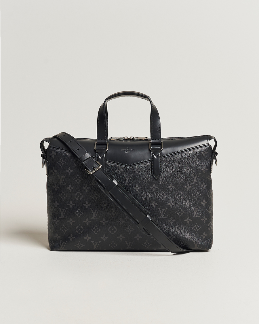 Mies | Louis Vuitton Pre-Owned Briefcase Explorer Monogram Eclipse | Louis Vuitton Pre-Owned | Briefcase Explorer Monogram Eclipse