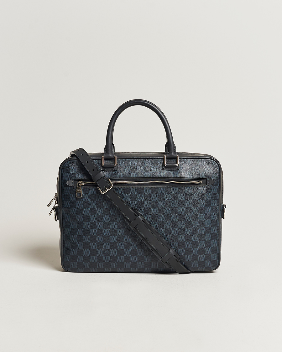 Mies | Louis Vuitton Pre-Owned Porte Documents Business Bag Damier Graphite | Louis Vuitton Pre-Owned | Porte Documents Business Bag Damier Graphite