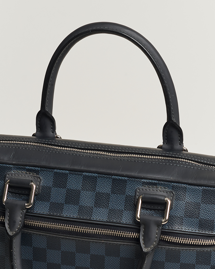 Mies | Louis Vuitton Pre-Owned Porte Documents Business Bag Damier Graphite | Louis Vuitton Pre-Owned | Porte Documents Business Bag Damier Graphite