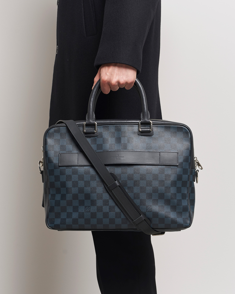 Mies | Louis Vuitton Pre-Owned Porte Documents Business Bag Damier Graphite | Louis Vuitton Pre-Owned | Porte Documents Business Bag Damier Graphite