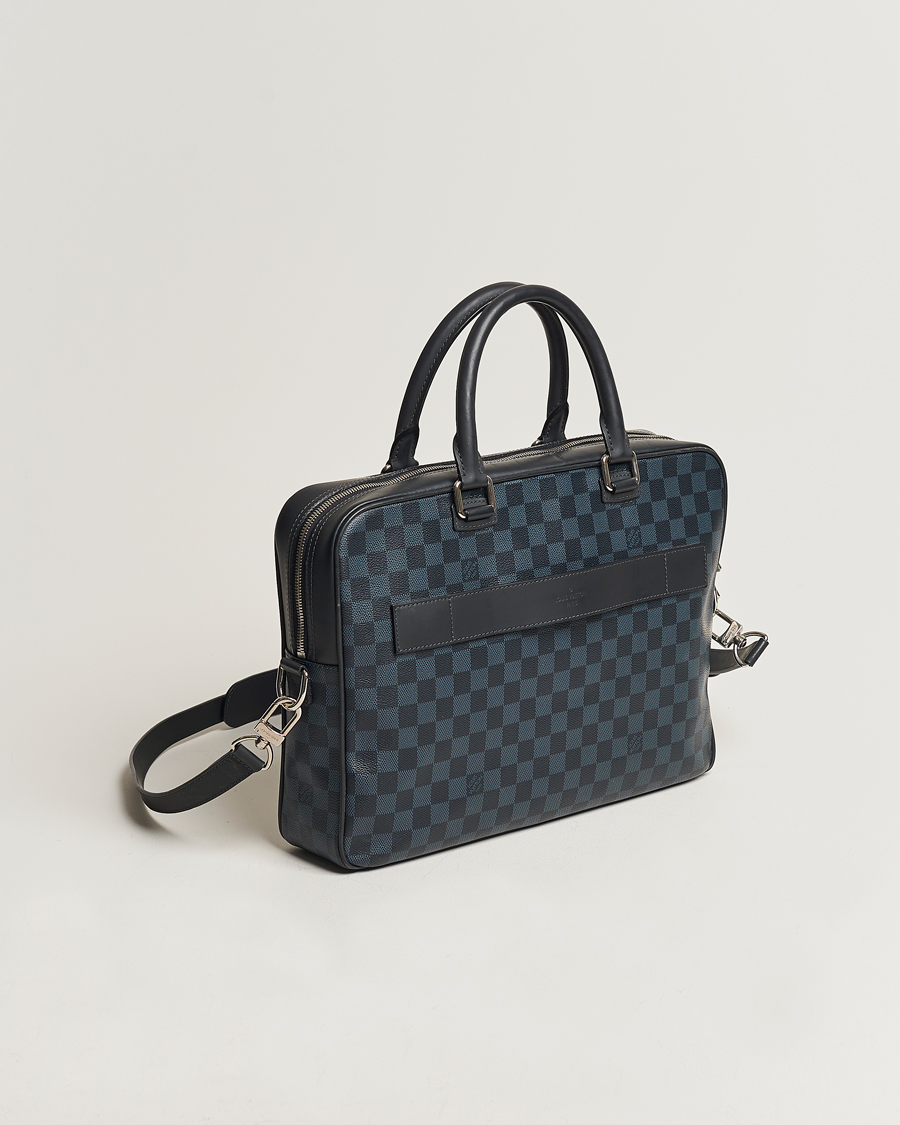 Mies | Louis Vuitton Pre-Owned Porte Documents Business Bag Damier Graphite | Louis Vuitton Pre-Owned | Porte Documents Business Bag Damier Graphite