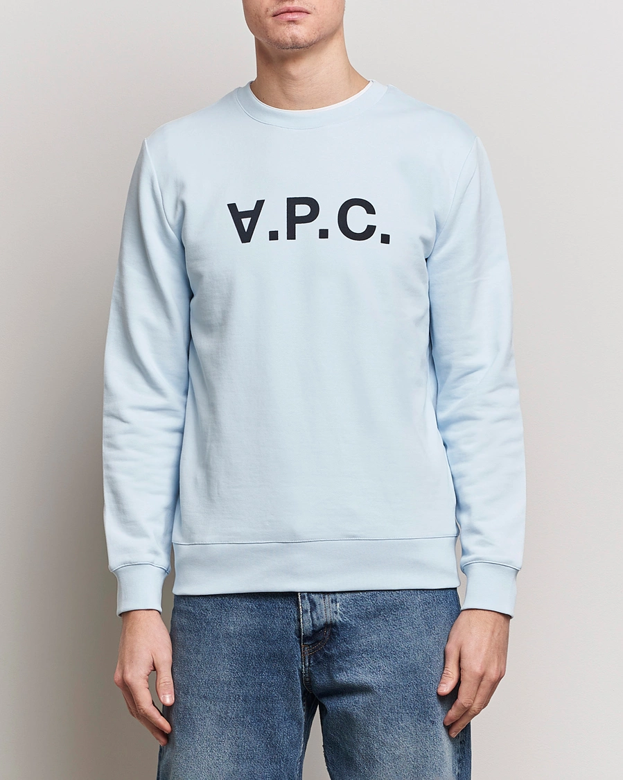 Mies | Alennusmyynti vaatteet | A.P.C. | VPC Sweatshirt Light Blue