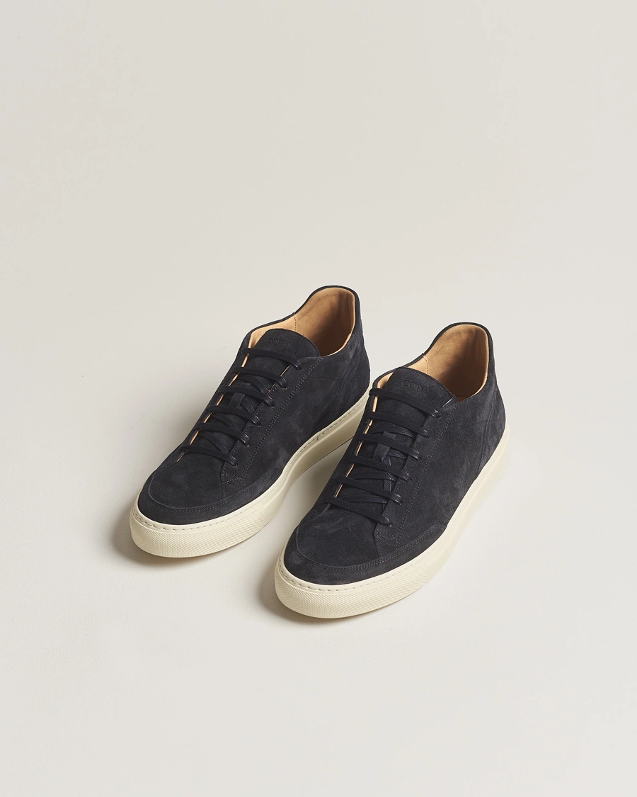 Mies | Tennarit | CQP | Scion Mid Suede Sneaker Prussian Blue