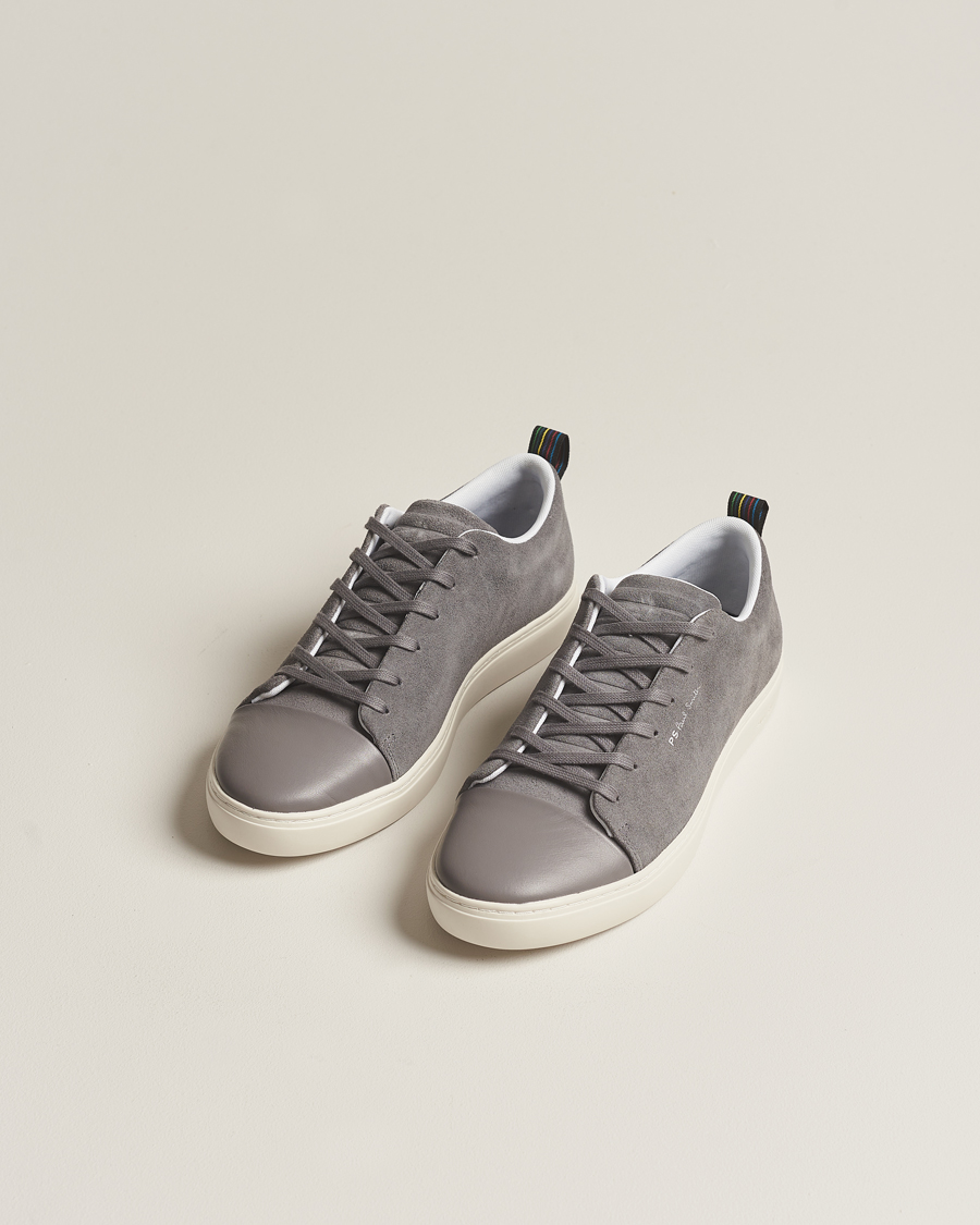 Mies | Kengät | PS Paul Smith | Lee Cap Toe Suede Sneaker Grey