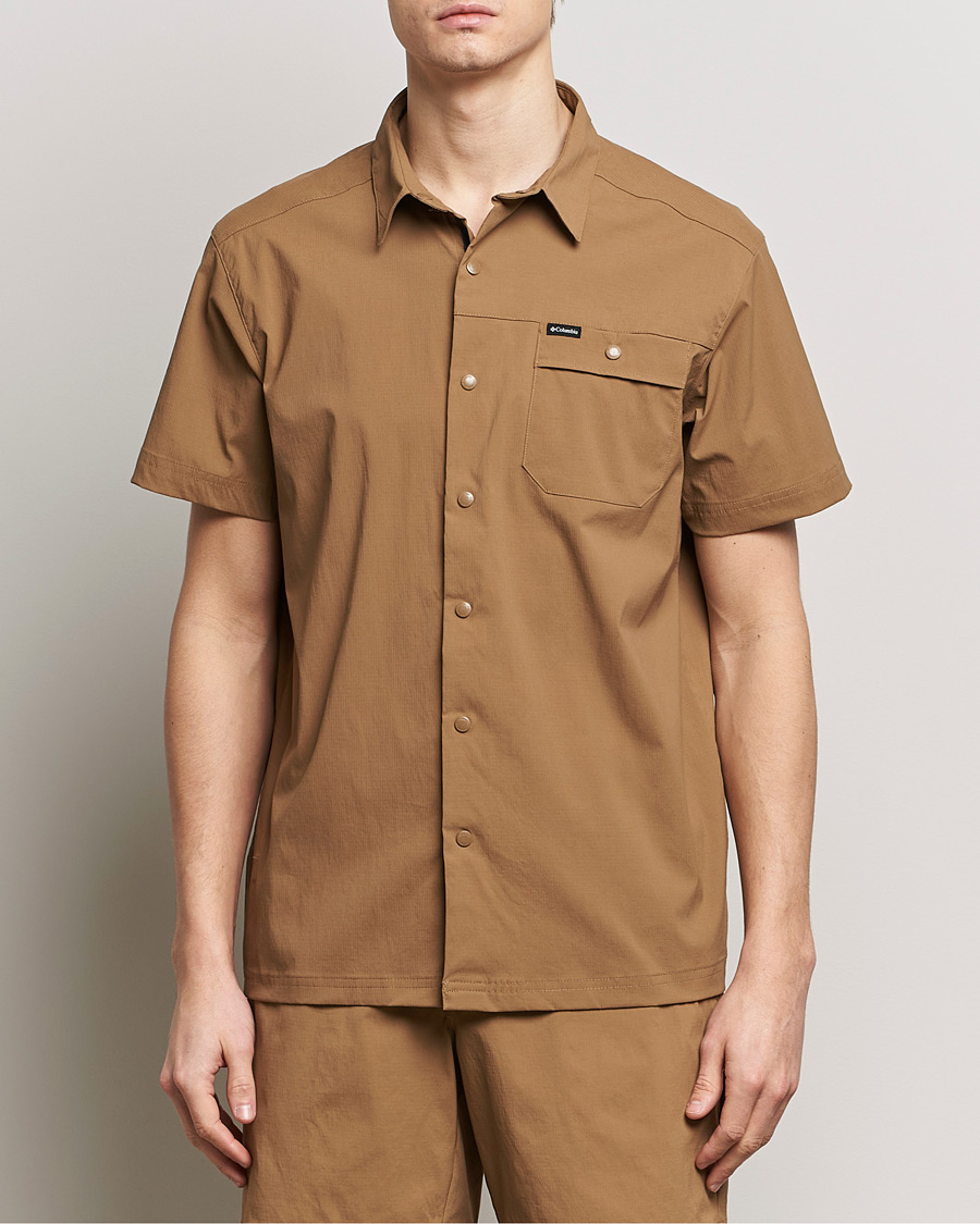 Mies | American Heritage | Columbia | Landroamer Ripstop Short Sleeve Shirt Delta