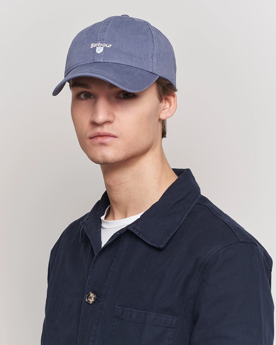 Mies | Lippalakit | Barbour Lifestyle | Cascade Sports Cap Washed Blue