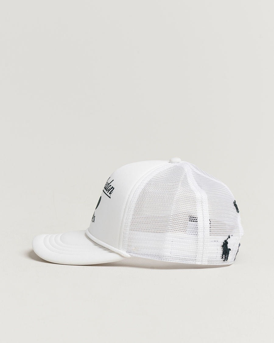 Mies | Polo Ralph Lauren Wimbledon Trucker Cap White | Polo Ralph Lauren | Wimbledon Trucker Cap White