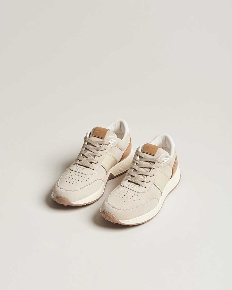 Mies |  | Tod\'s | Luxury Running Sneaker Light Beige Suede