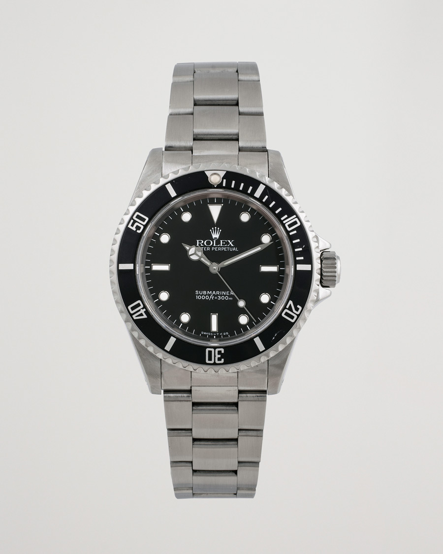 Mies | Rolex Pre-Owned Submariner 14060 Oyster Perpetual Silver | Rolex Pre-Owned | Submariner 14060 Oyster Perpetual Silver