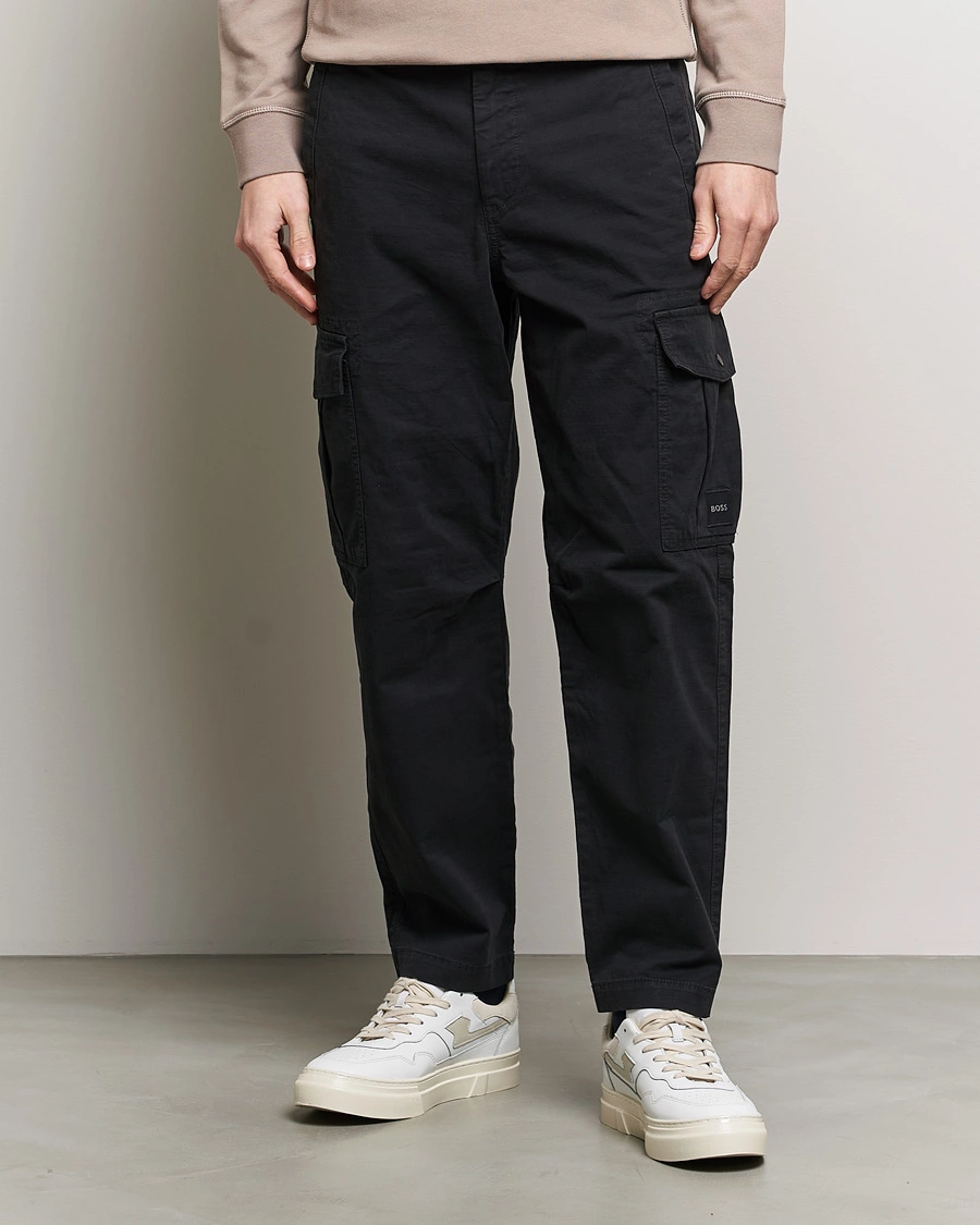 Mies | BOSS ORANGE | BOSS ORANGE | Sisla 5-Pocket Cargo Pants Black