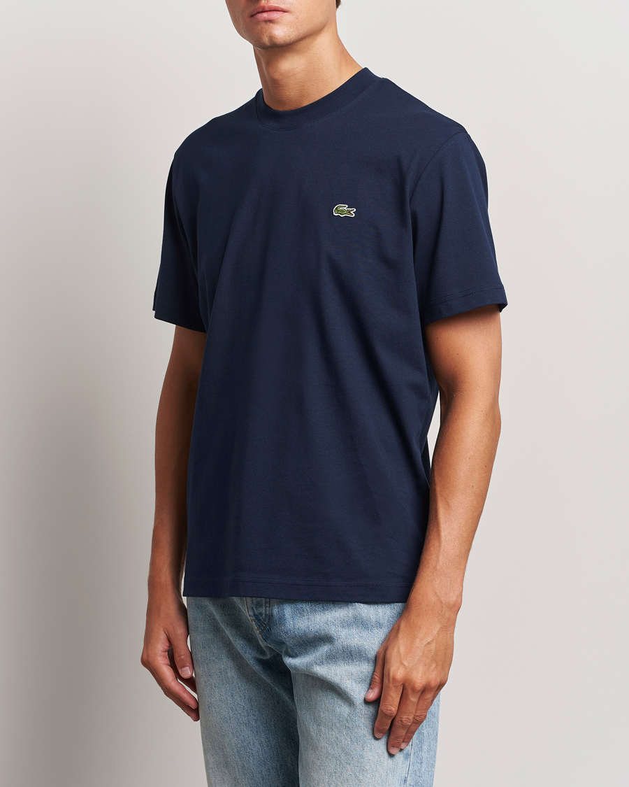 Mies |  | Lacoste | Crew Neck T-Shirt Navy