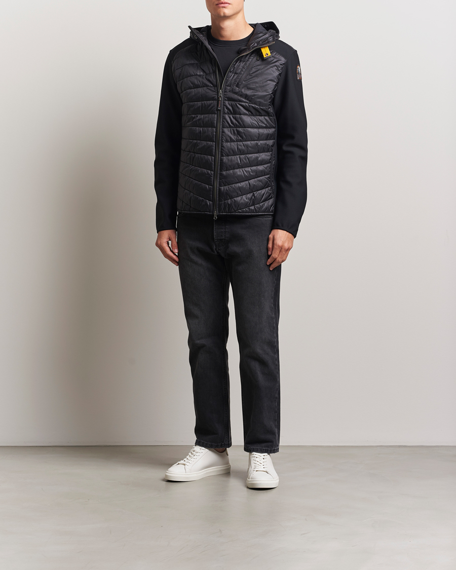 Mies | Takit | Parajumpers | Nolan Mesh Hooded Hybrid Black