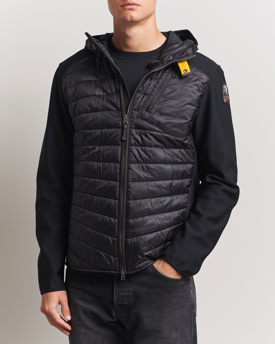 Mies | Takit | Parajumpers | Nolan Mesh Hooded Hybrid Black