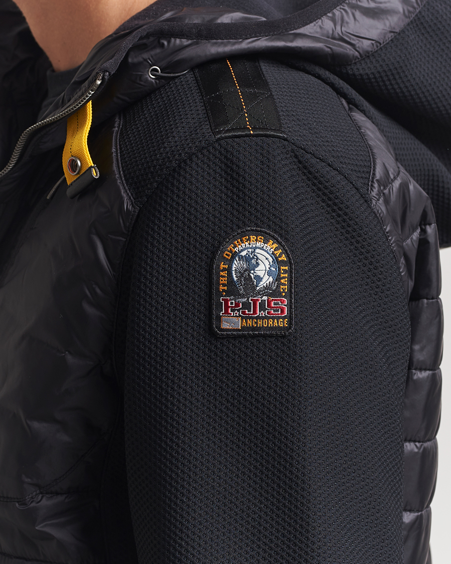 Mies | Takit | Parajumpers | Nolan Mesh Hooded Hybrid Black