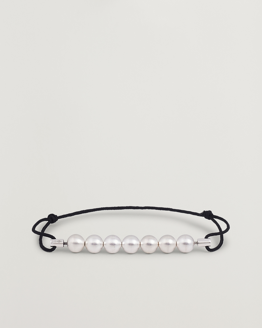 Mies | LE GRAMME 7 Beads Cord Braclet Sterling Silver 13g | LE GRAMME | 7 Beads Cord Braclet Sterling Silver 13g
