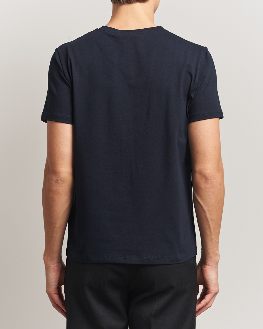 Mies | T-paidat | Filippa K | Organic Cotton V-Neck T-Shirt Navy