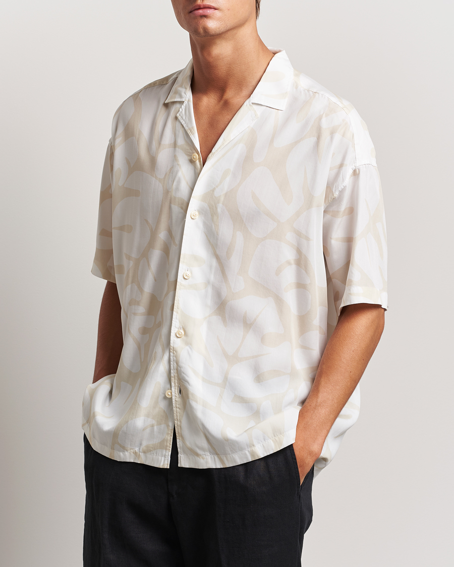 Mies |  | BOSS BLACK | Drew Short Sleeve Shirt Open White