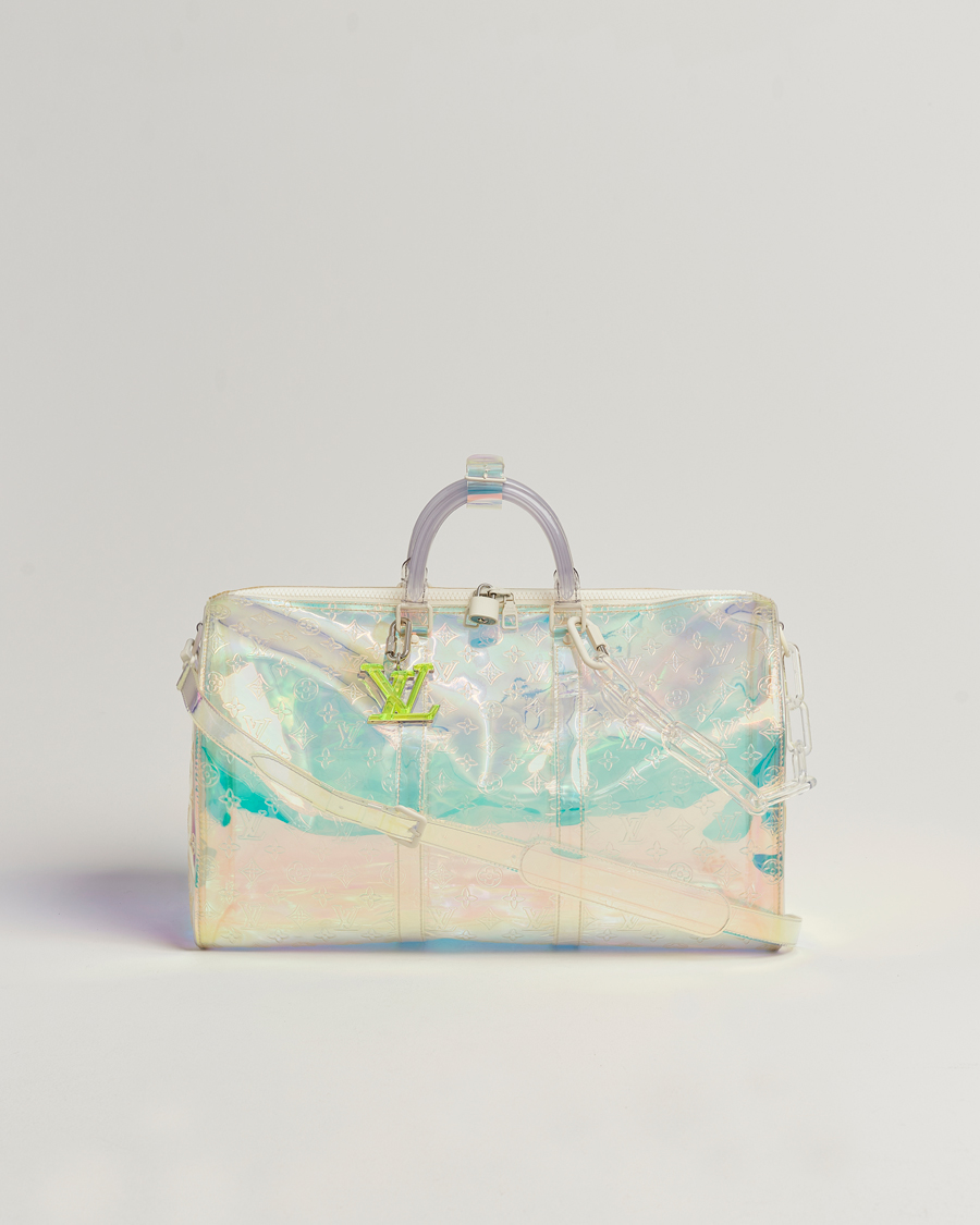 Mies | Louis Vuitton Pre-Owned Keepall Bandoulière 50 Bag Prism Monogram | Louis Vuitton Pre-Owned | Keepall Bandoulière 50 Bag Prism Monogram