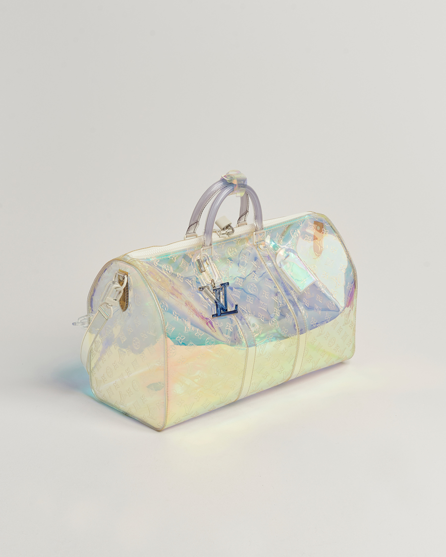 Mies | Louis Vuitton Pre-Owned Keepall Bandoulière 50 Bag Prism Monogram | Louis Vuitton Pre-Owned | Keepall Bandoulière 50 Bag Prism Monogram