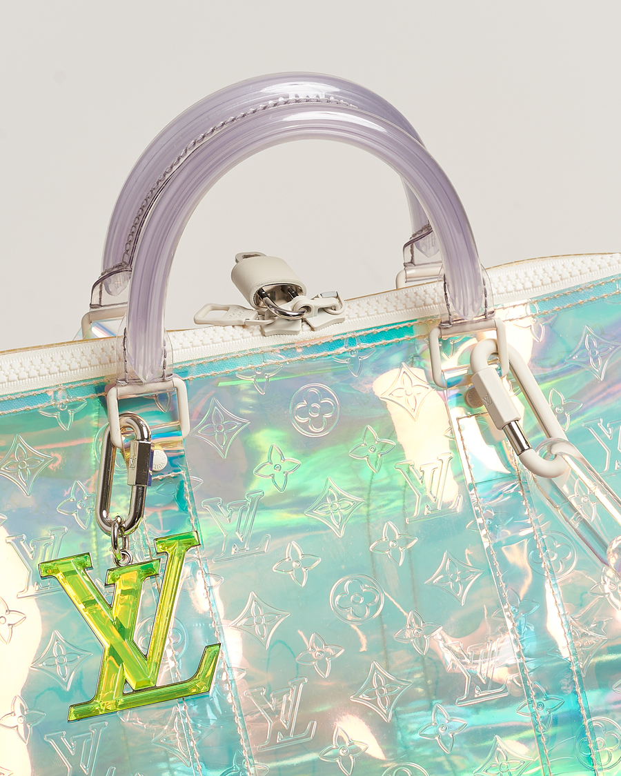 Mies | Louis Vuitton Pre-Owned Keepall Bandoulière 50 Bag Prism Monogram | Louis Vuitton Pre-Owned | Keepall Bandoulière 50 Bag Prism Monogram