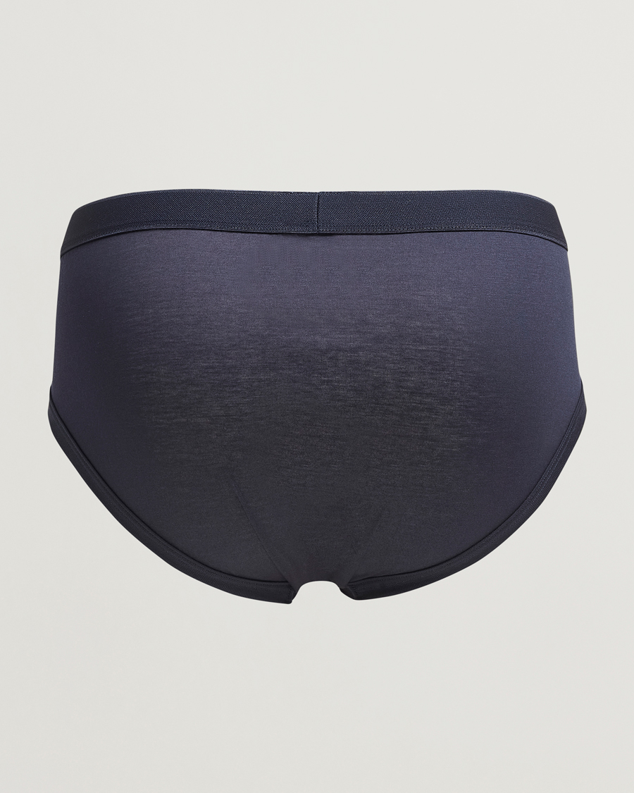 Mies |  | Zimmerli of Switzerland | Sea Island Cotton Briefs Navy