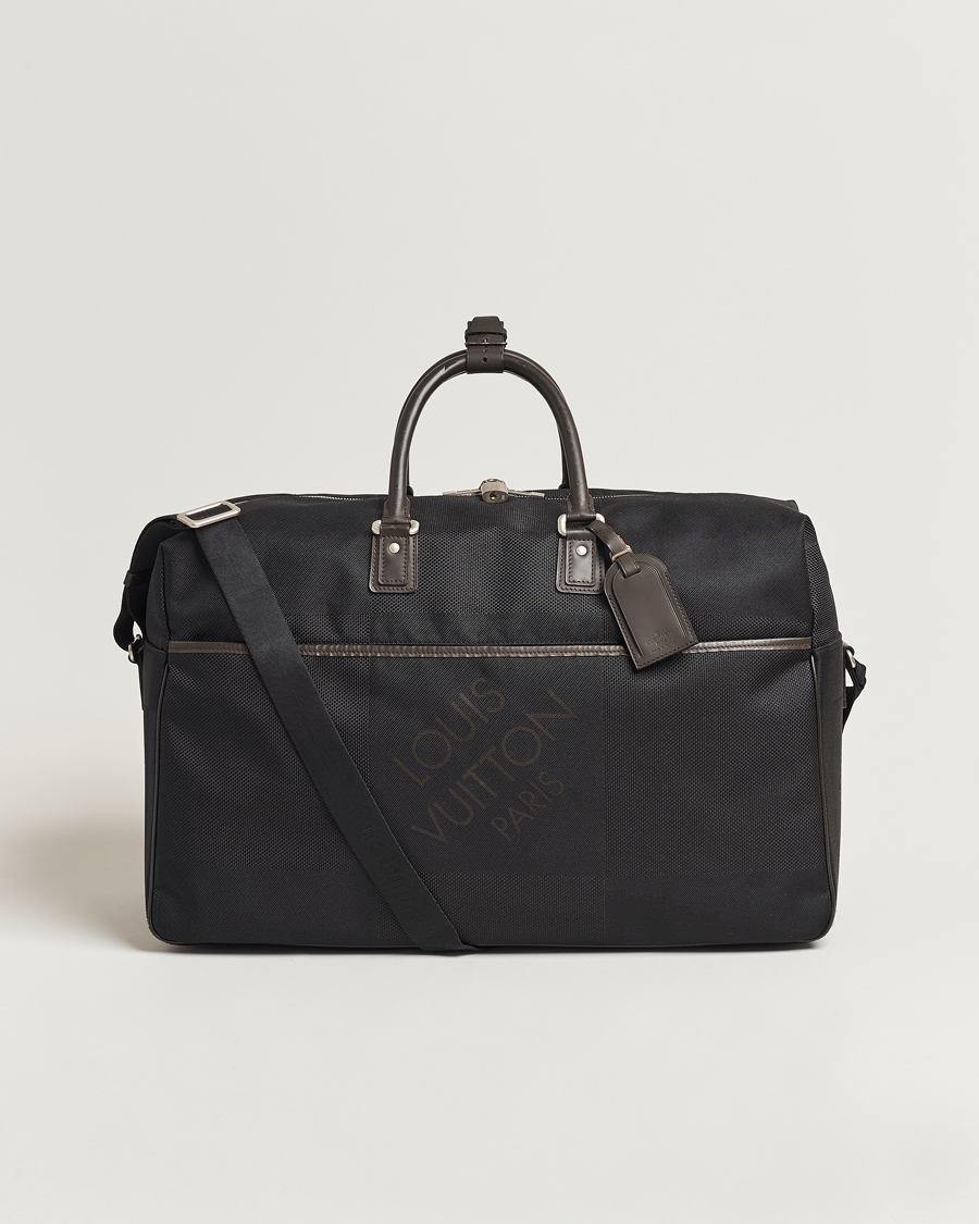 Mies | Louis Vuitton Pre-Owned Souverain Canvas Weekendbag Black | Louis Vuitton Pre-Owned | Souverain Canvas Weekendbag Black